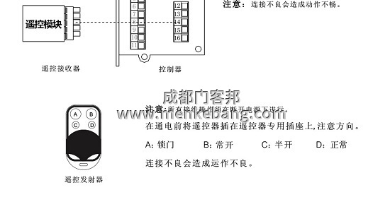 自动门遥控器配对方法指南