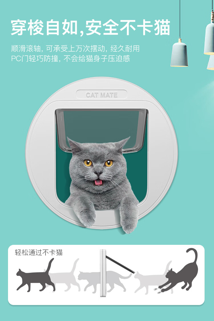 猫咪自动门，爱的纽带，温馨日常的守护神